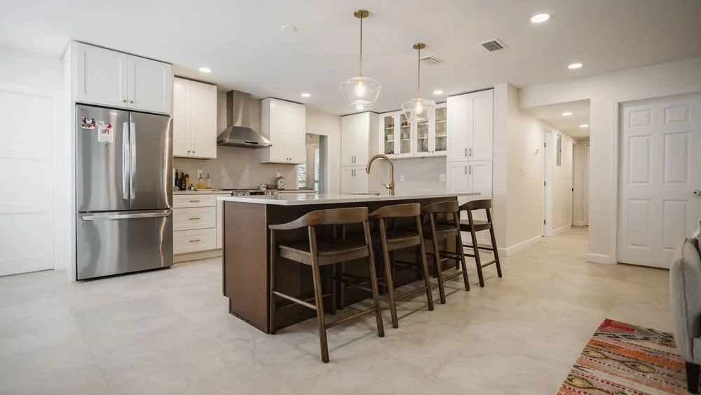 Professional landscape installation in Sarasota, FL by Salt & Pepper Construction