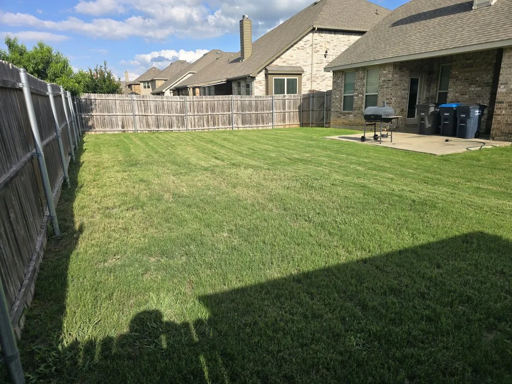 Custom yard cleanup service for beautiful yards across Crowley, TX - Salt of the Earth Lawn Care