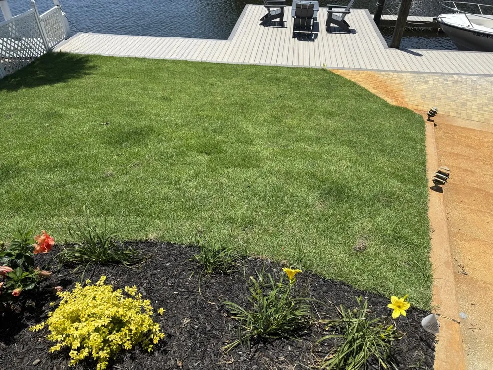 Custom landscape design for year-round maintenance across Milton, FL - Salted Sands Landscaping