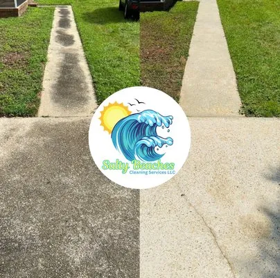 Salty Beaches Cleaning Services Logo