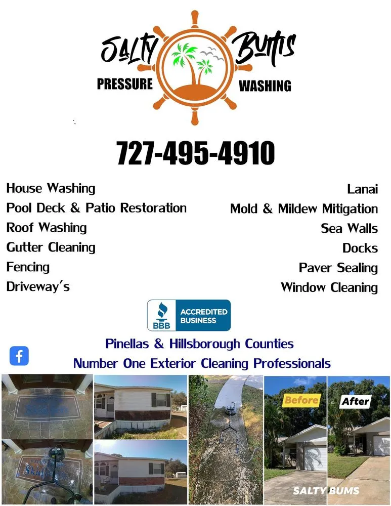 Trusted lawn care service experts serving Pinellas Park, FL - Salty Bums Property Maintenance