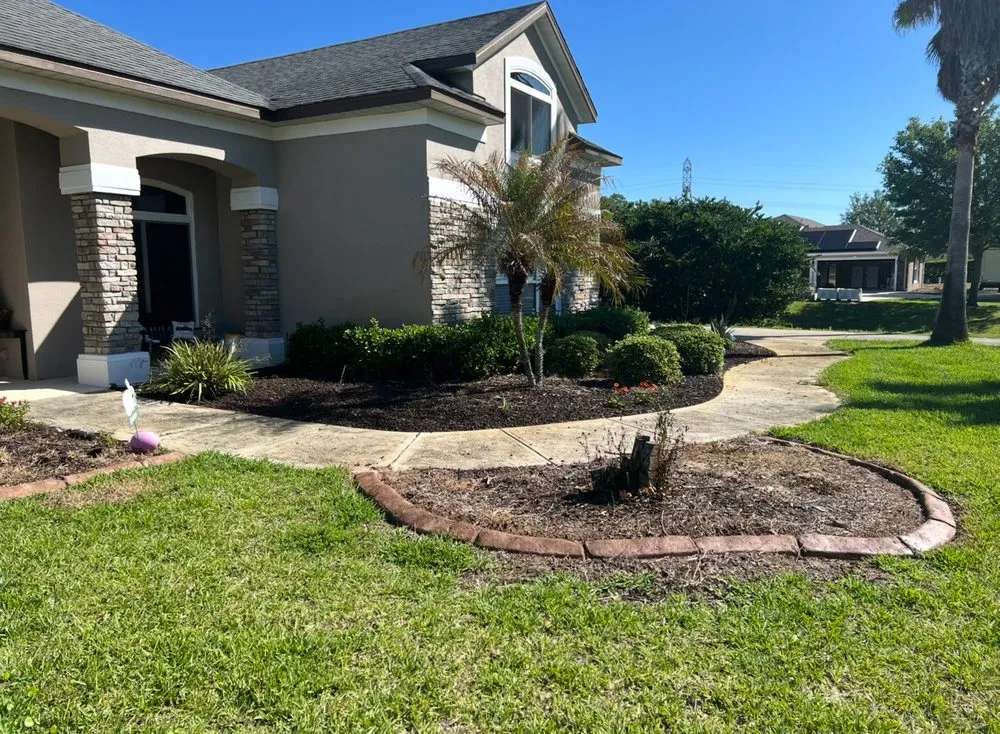 Local landscape installation in Clermont, FL - Salty Moons Management
