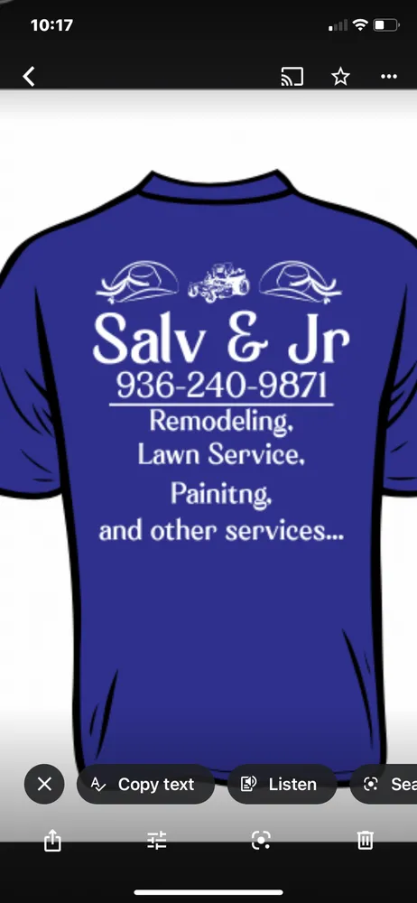 Reliable yard cleanup service for beautiful yards in Diboll, TX by Salv & Jr