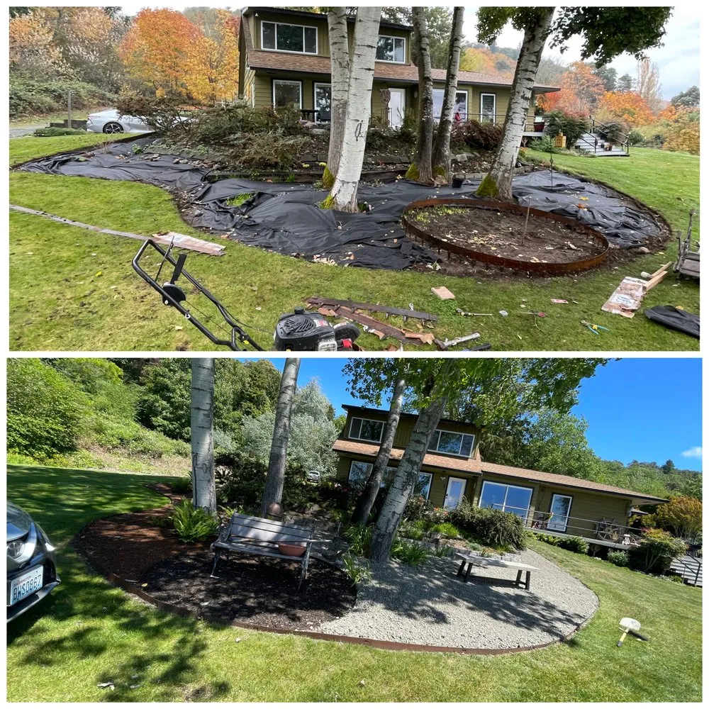 Affordable garden landscaping in Tacoma, WA by Salvador Landscaping