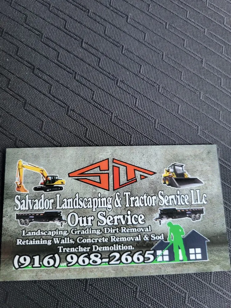 Local landscape installation experts serving Citrus Heights, CA - Salvador tractor services