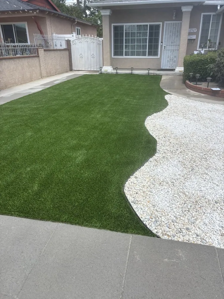 Professional residential landscaping for homes in Whittier, CA by Salvador's Lawn service and concrete