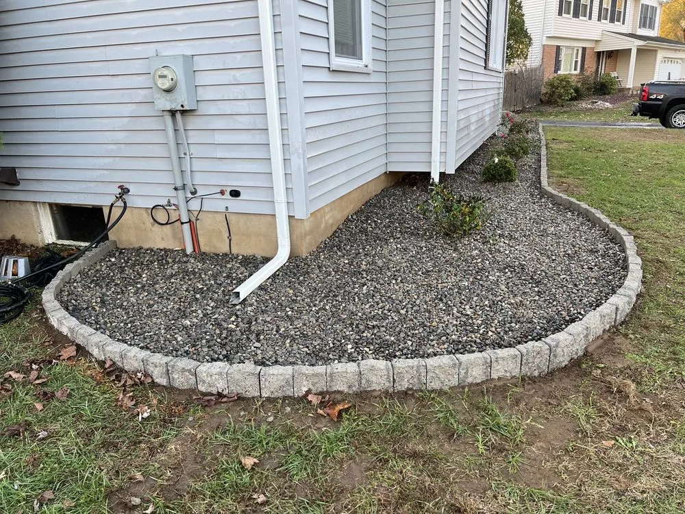 Professional landscape installation in Hamilton Township, NJ by Salzano Landscaping & Property Maintenance
