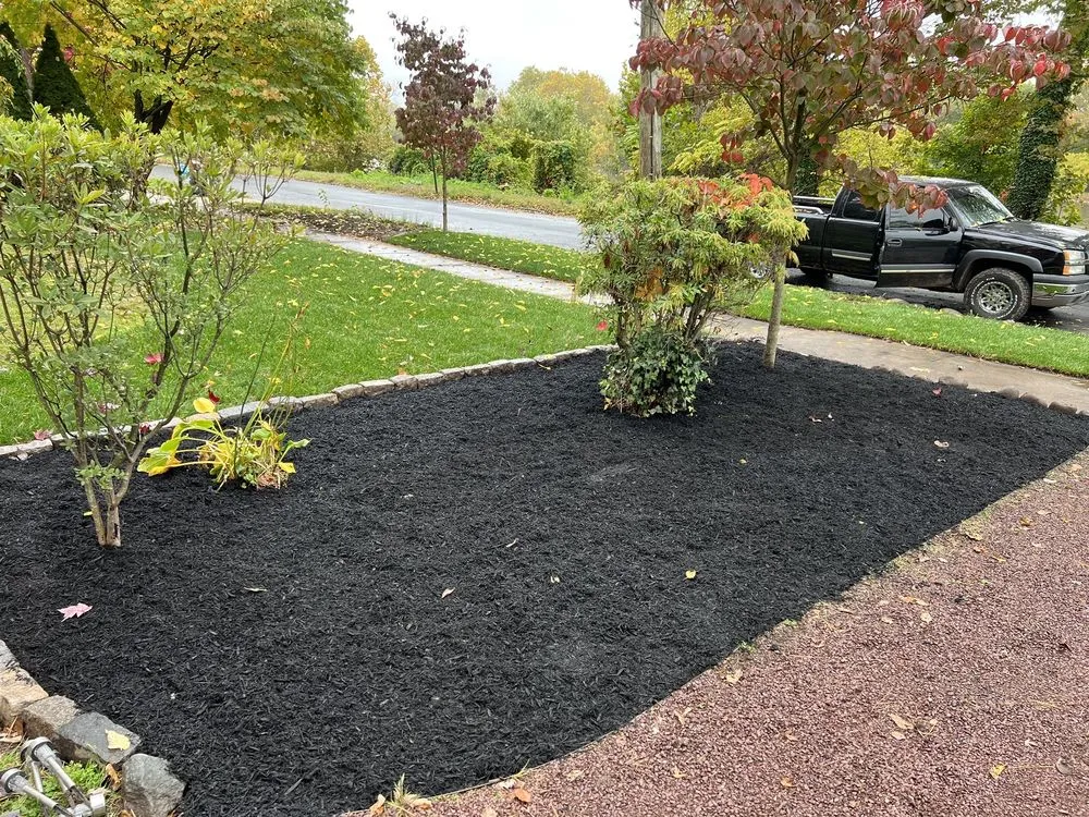 Professional yard cleanup service with custom design in Hamilton Township, NJ by Salzano Landscaping & Property Maintenance