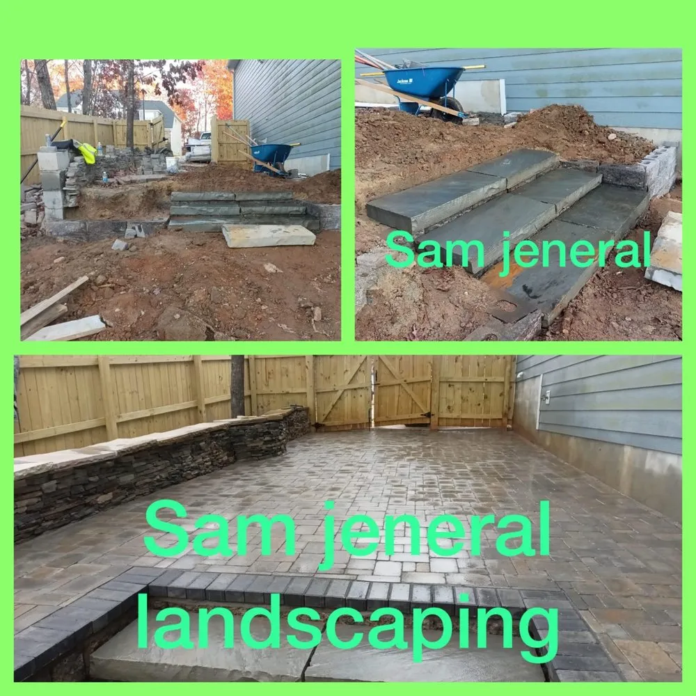 Local landscaping services in Cary, NC - Sam General Landscaping