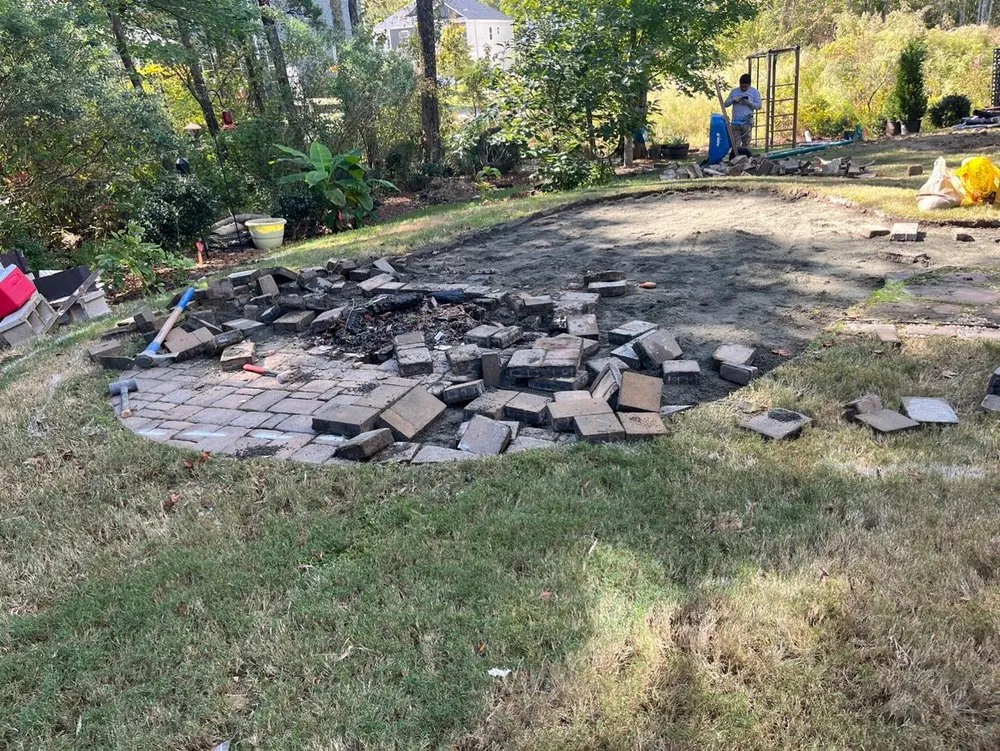 Professional lawn care service for outdoor upgrades in Cary, NC by Sam General Landscaping