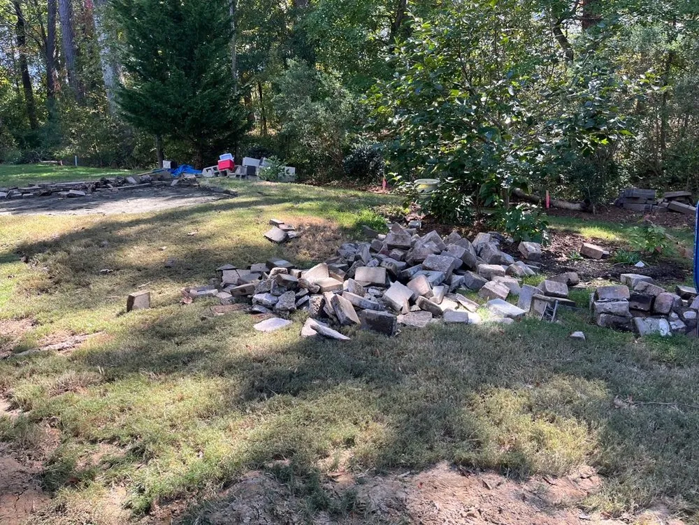 Professional landscape design in Cary, NC by Sam General Landscaping