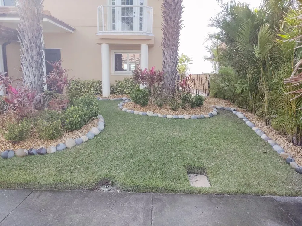 Affordable yard maintenance with custom design in Clearwater, FL by Sam I Am Lawn and Landscaping