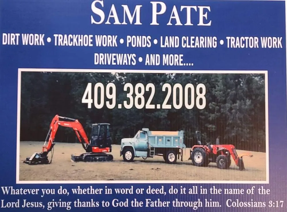 Trusted yard cleanup service experts serving Warren, TX - Sam Pate Land Works