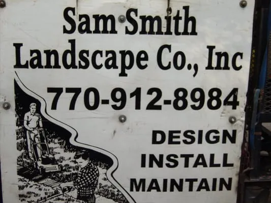 Sam Smith Landscaping Logo