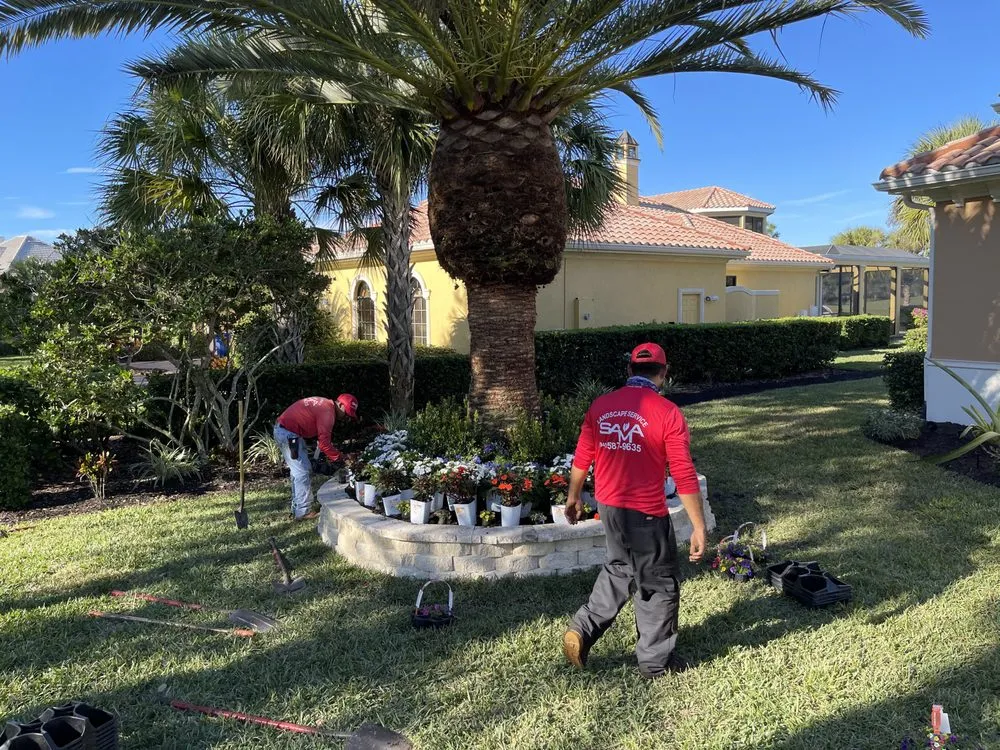 Custom lawn mowing service near you across Port Charlotte, FL - SAMA Landscaping & Lawn Service