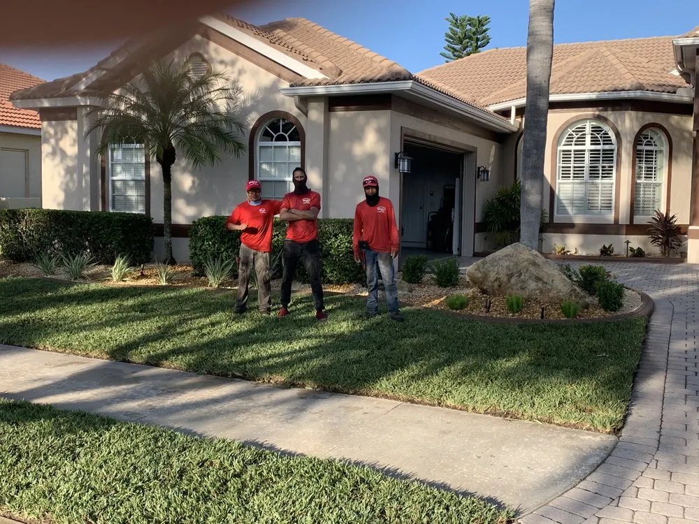 Professional lawn mowing service in Port Charlotte, FL by SAMA Landscaping & Lawn Service