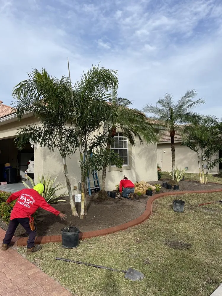 Expert landscape installation with custom design across Port Charlotte, FL - SAMA Landscaping & Lawn Service