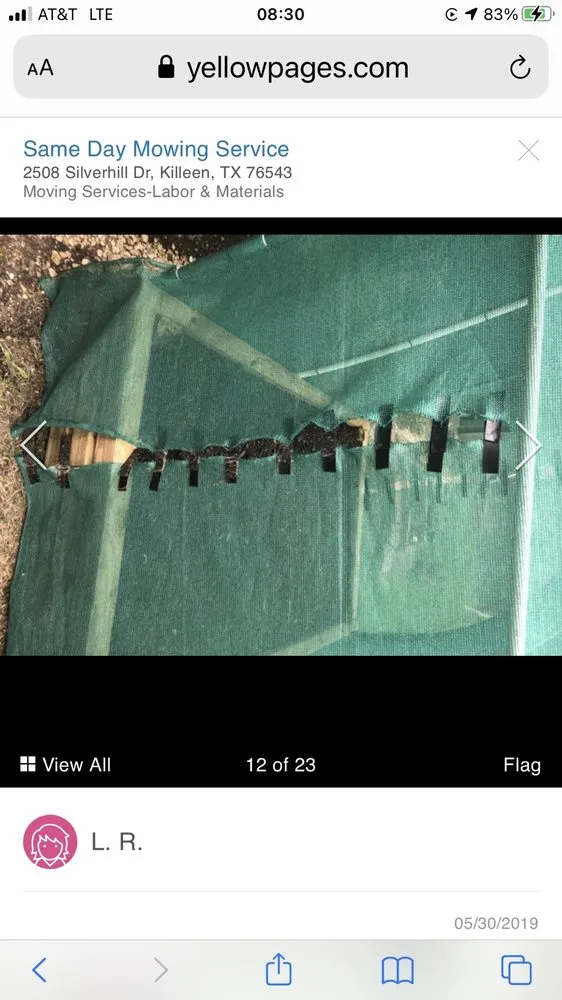 Local landscaping services for beautiful yards in Harker Heights, TX by Same Day Mowing Service