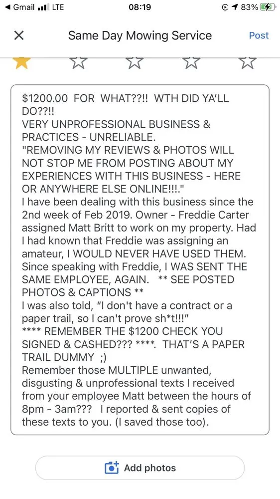 Local garden landscaping in Harker Heights, TX - Same Day Mowing Service