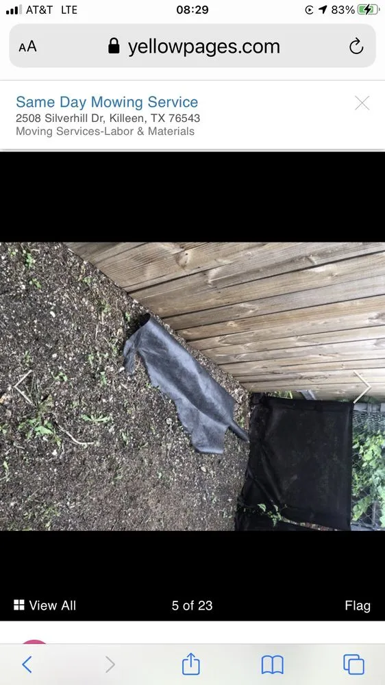 Professional landscape design for homes in Harker Heights, TX by Same Day Mowing Service