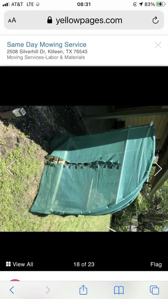 Expert lawn care service for residential properties in Harker Heights, TX by Same Day Mowing Service