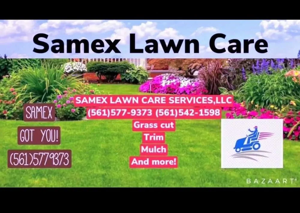 Trusted lawn care service for residential properties across Lake Worth, FL - Samex Lawn Care Services