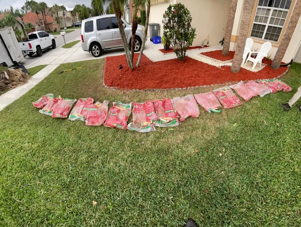 Top-rated outdoor landscaping for residential properties in Lake Worth, FL by Samex Lawn Care Services