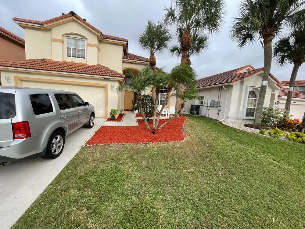 Expert garden landscaping for beautiful yards across Lake Worth, FL - Samex Lawn Care Services