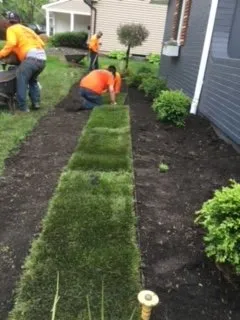 Professional outdoor landscaping with custom design in Chicago, IL by Samir Quality Landscaping