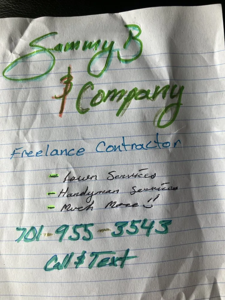 Professional yard cleanup service in Bismarck, ND - Sammy B & Company