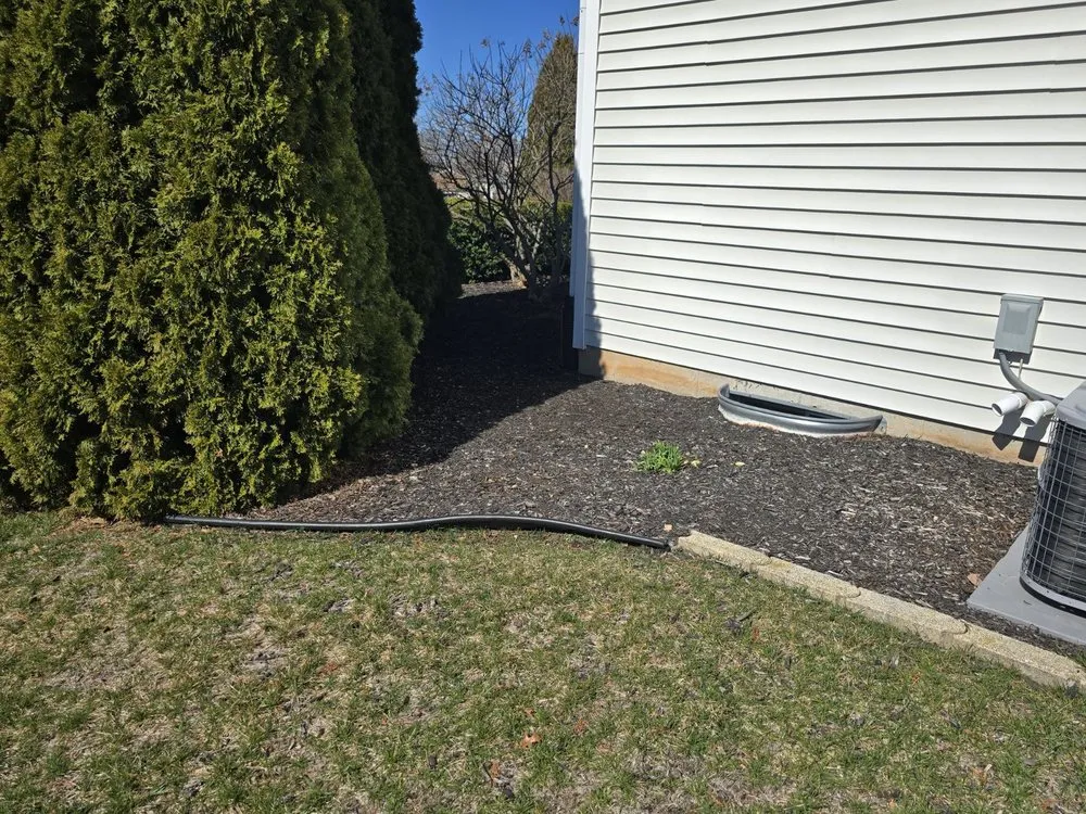 Affordable landscape installation with custom design in Beloit, WI by Sammy's Removal