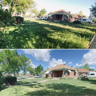 Samowers Lawn Care Logo