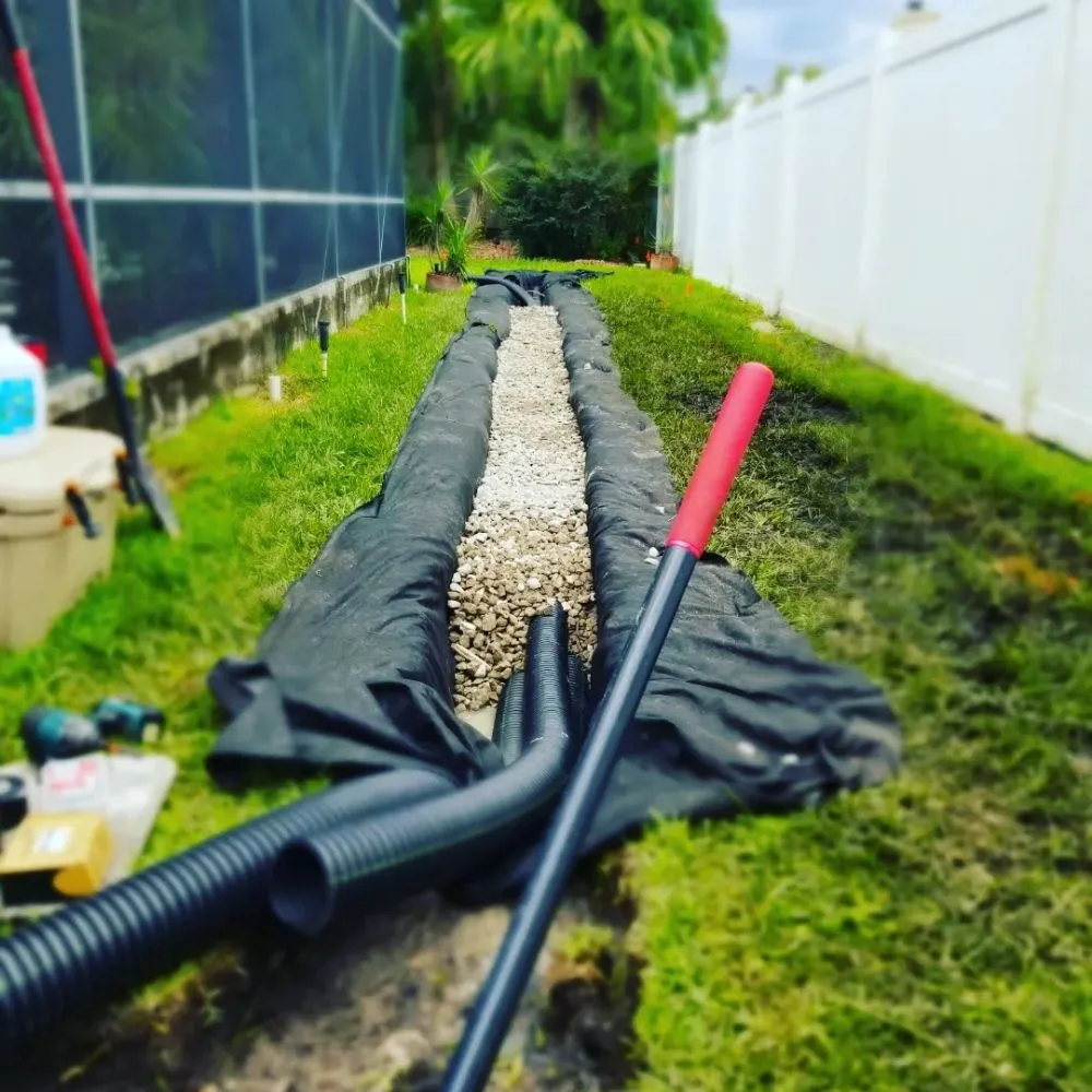 Reliable yard maintenance in Orlando, FL by Sam's French Drains and Landscape