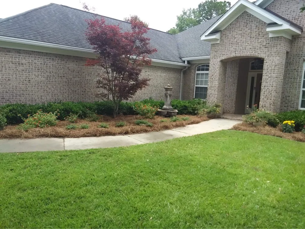 Professional landscape design for beautiful yards in Tallahassee, FL by Sam's Landscaping and Flowerbed Repair