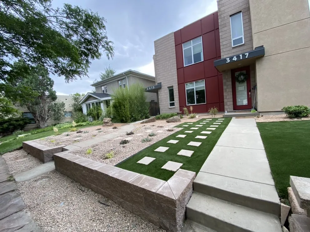 Local lawn mowing service for outdoor upgrades across Lakewood, CO - Sam's Landscaping