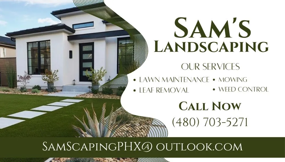 Trusted yard maintenance experts serving Mesa, AZ - Sam's Landscaping