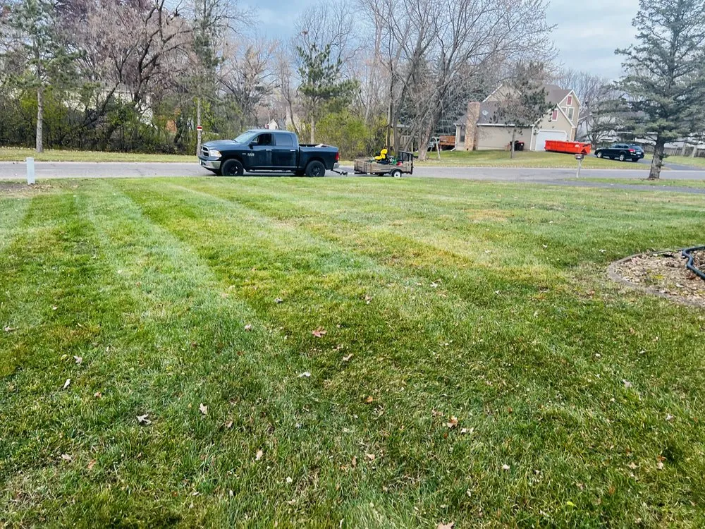 Expert yard cleanup service with custom design in Saint Paul, MN by Sam’s Lawn Care & Snow Removal Service