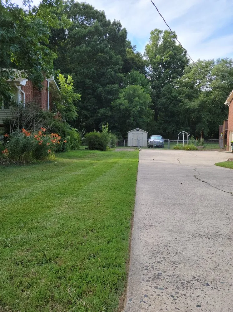 Local outdoor landscaping with custom design across Clemmons, NC - Sam's Lawn Care