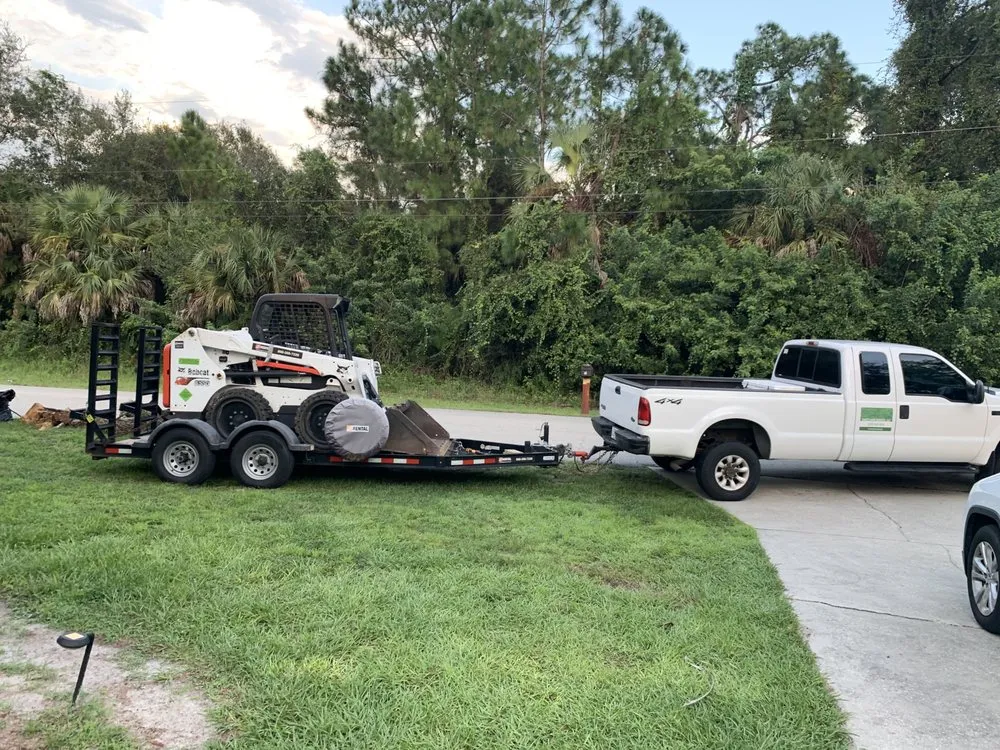 Expert outdoor landscaping for residential properties in Lehigh Acres, FL by Sam’s Lawn Service