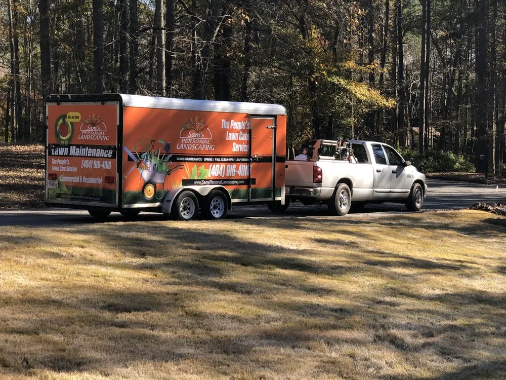 Expert yard maintenance in Fayetteville, GA by Sam’s Personal Landscaping