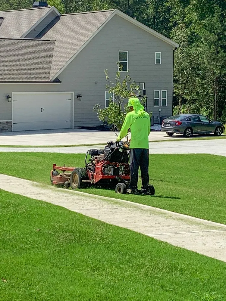 Custom garden landscaping for residential properties in Fayetteville, GA by Sam’s Personal Landscaping