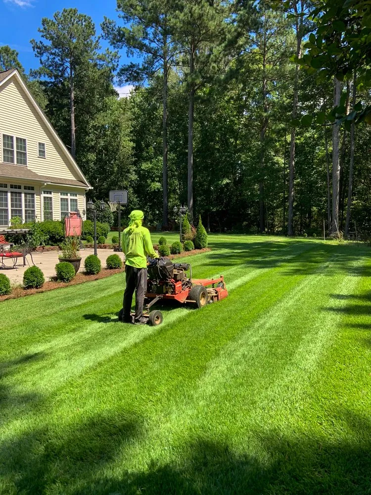 Professional lawn care service in Fayetteville, GA by Sam’s Personal Landscaping