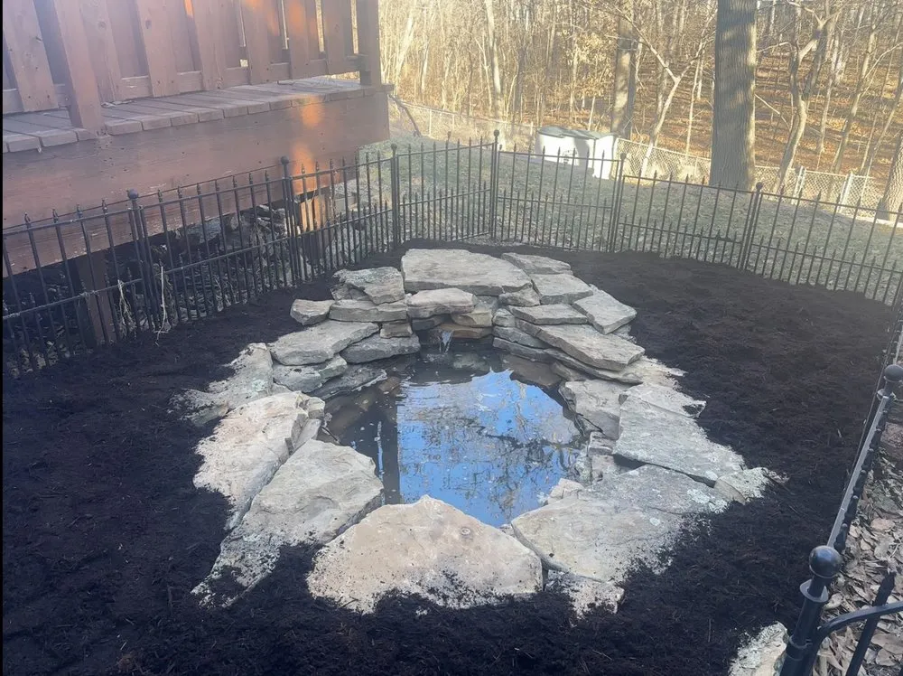 Affordable residential landscaping in Pacific, MO by Sam's Retaining Walls