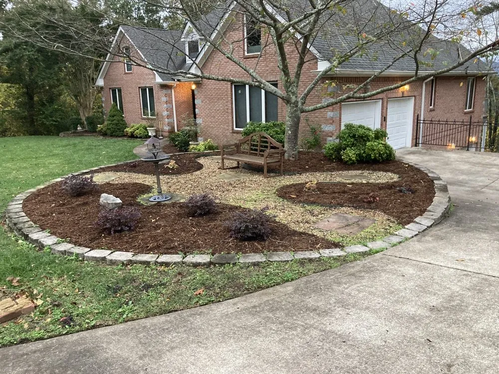 Affordable garden landscaping in Chattanooga, TN by Sam’s Total Lawn Care