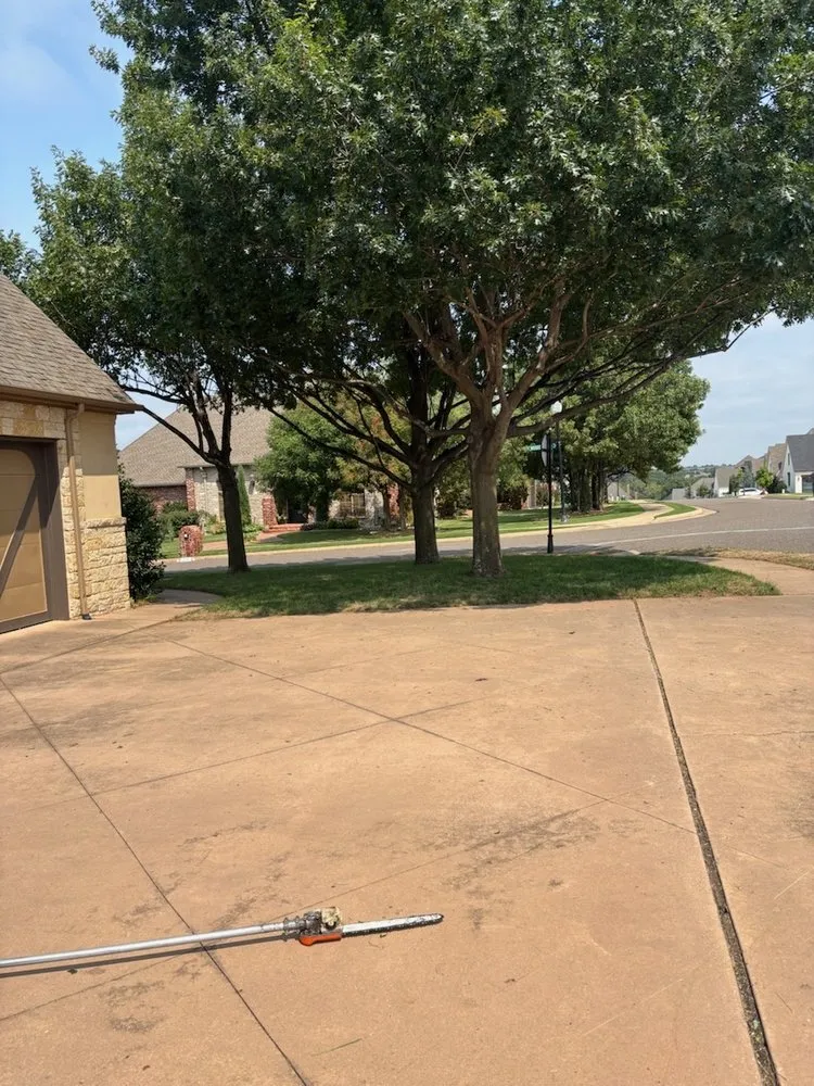 Local outdoor landscaping experts serving Edmond, OK - Sam's Tree Service & Stump Grinding