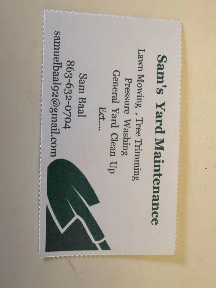 Affordable lawn care service experts serving Lake Wales, FL - Sams Yard Maintenance