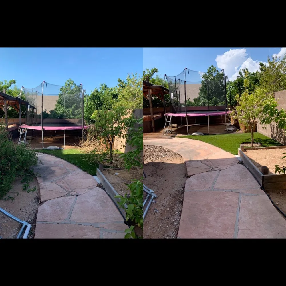 Professional lawn care service for homes in Tucson, AZ by Samson’s Grounds Maintenance