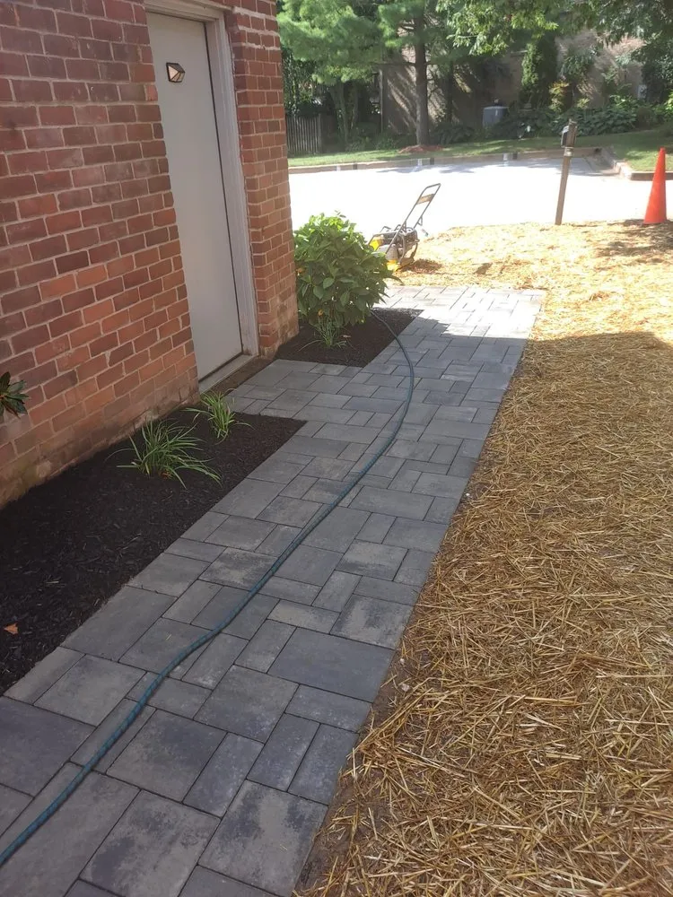 Custom yard maintenance in Cockeysville, MD by Samuel Arias the general contractor