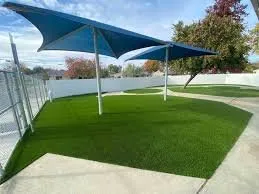 Custom landscape installation in Whittier, CA by Samuel Artificial Turf Installations