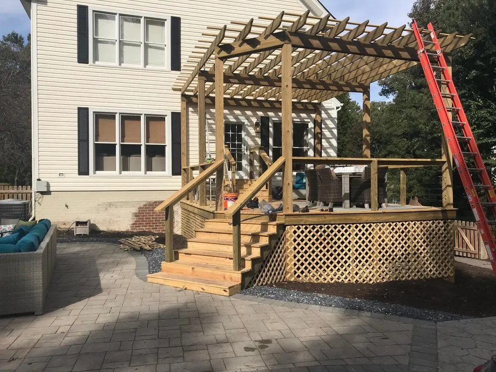 Trusted landscape installation with custom design in Richmond, VA by Samuel Sousa Landscape & Tree Service